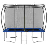 Vidaxl Trampoline agestallt véiereckeg 150 kg 274x183x76 cm