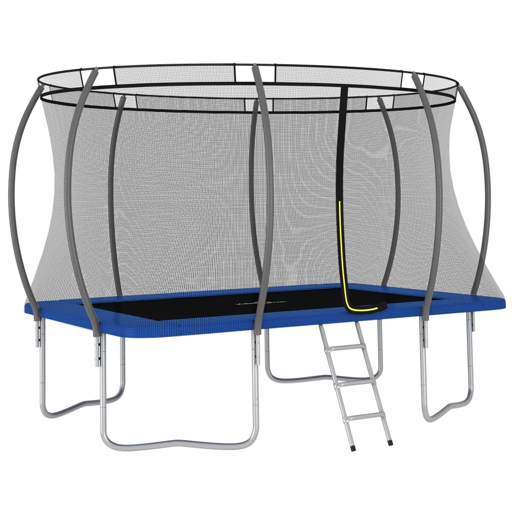 VIDAXL -Trampolin -Set rechteckig 150 kg 335x244x90 cm