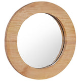 Vidaxl Wall Mirror omkring 40 cm teak træ