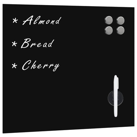 Vidaxx Magnettafel Wandmontage 50x50 cm Glas