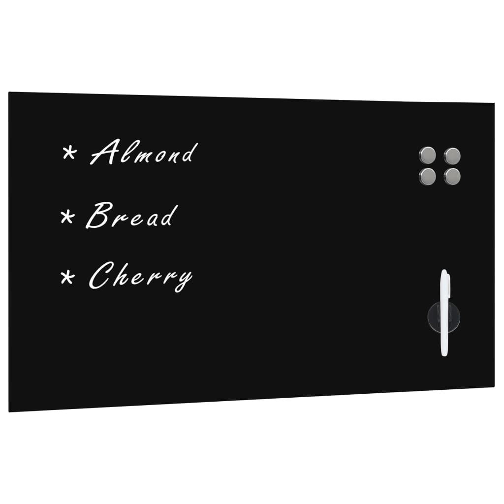 Vidaxl Magnetic Board Wall Montering 120x60 cm glass