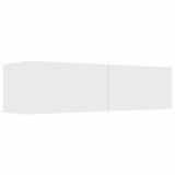 Vidaxl tv-meubel 120x30x30 cm bewerkt hout wit