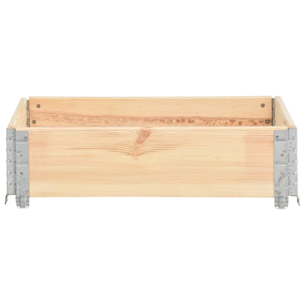 Vidaxl Palletopzetrand 60x80 cm Solid furu