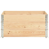 Vidaxl Palletopzetlanden 3 st 80x120 cm fast tall