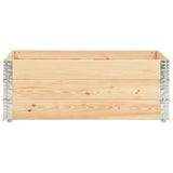 Vidaxl Palletopzetrand 3 st 50x150 cm Solid pine