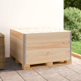 Vidaxl Palletopzetranden 3 PCS 100x100 cm Pince solido