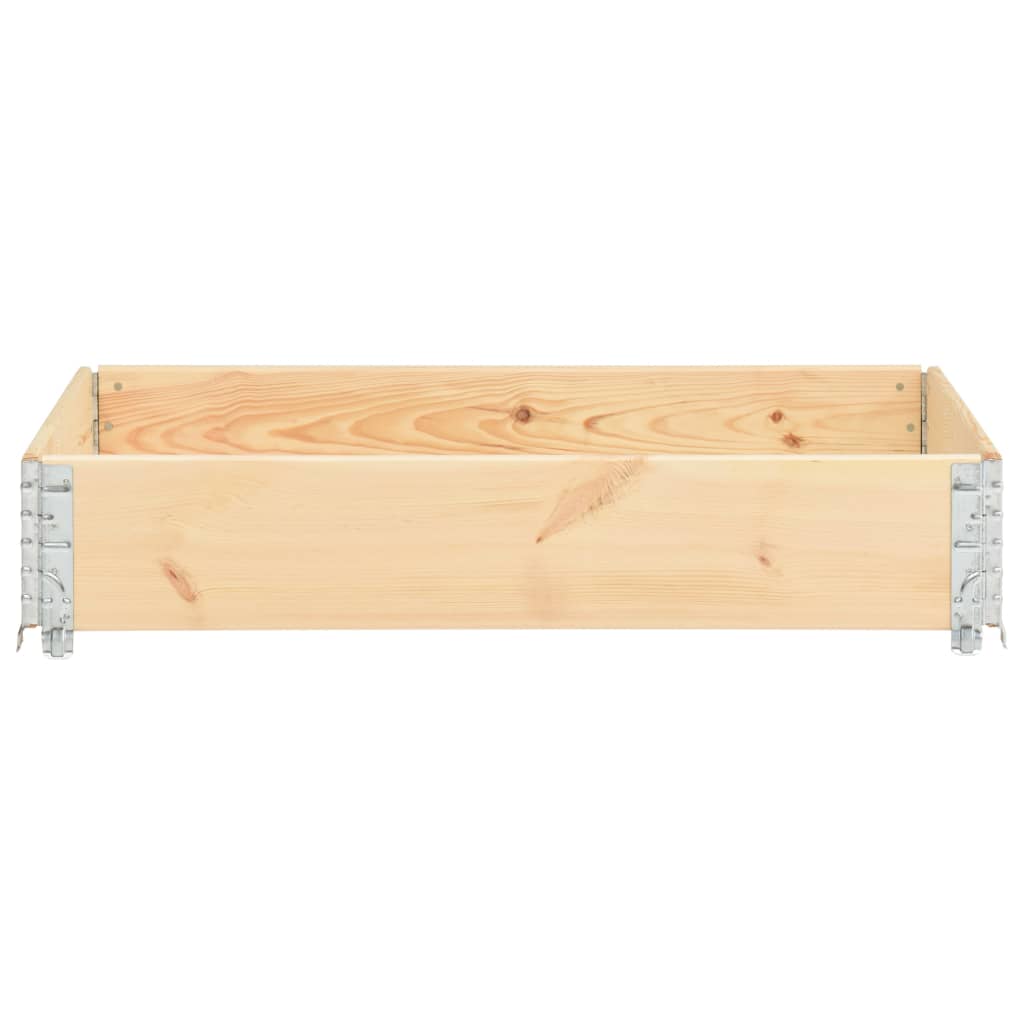 Vidaxx Palettenoberkante 100x150 cm massives Kiefernholz
