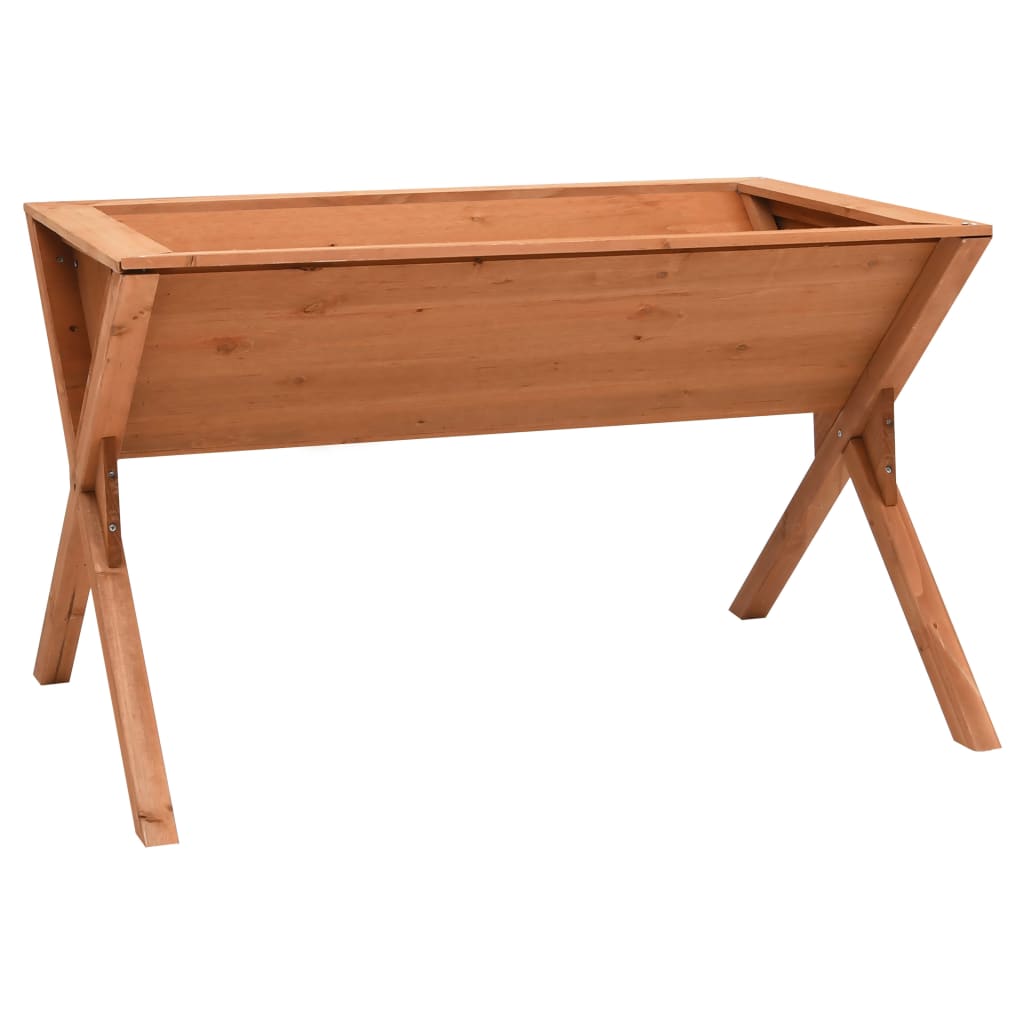 Casella di pianificazione Vidaxl 90x55x56 cm vurenhout