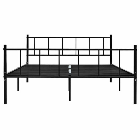 Vidaxl bedframe metaal zwart 180x200 cm