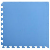 VIDAXL -Bodenmatten 24 St 8.64 ㎡ Eva Foam Blue Blau