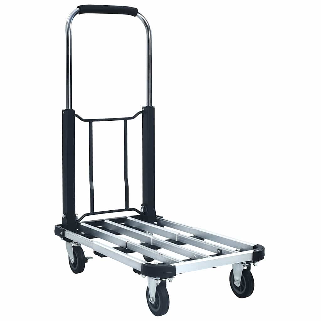 VIDAXL Collabsible 150 kg Aluminium silberfarben
