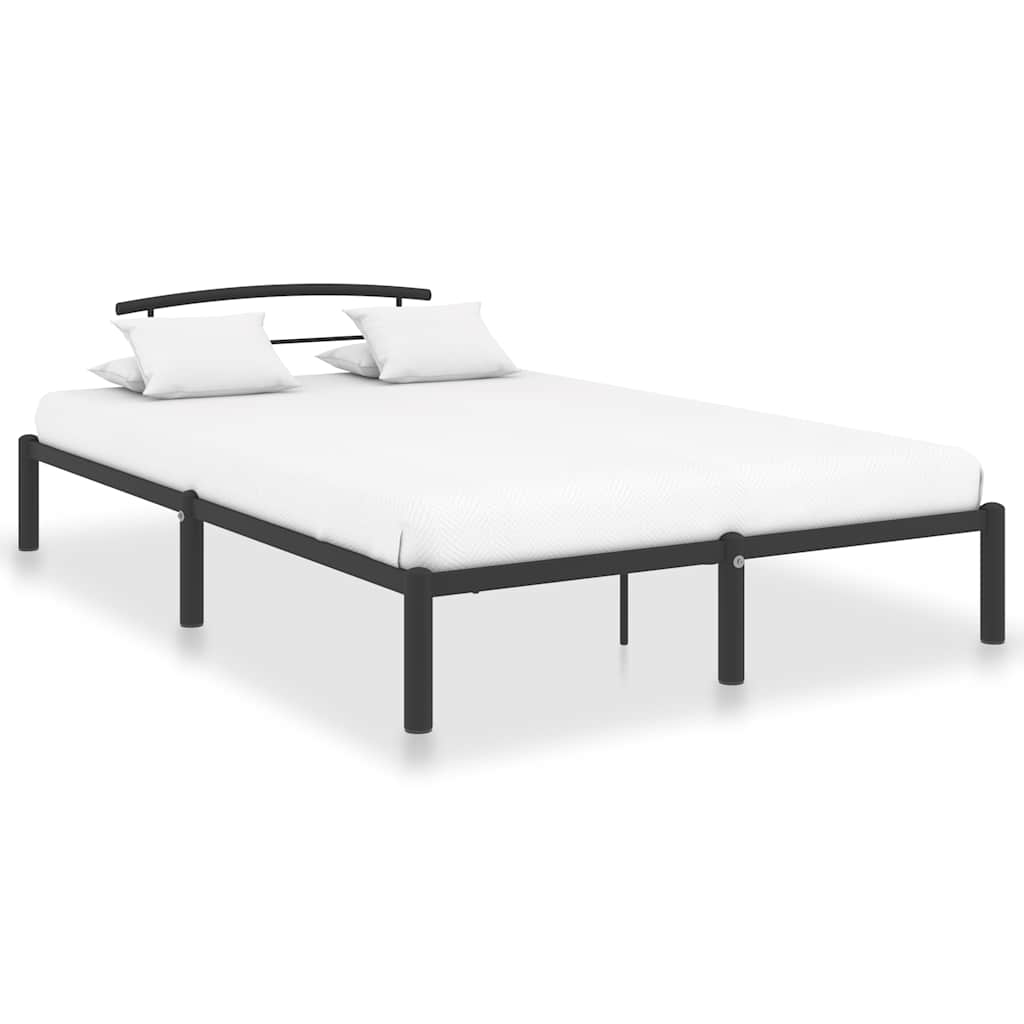 Vidaxl bedframe metaal zwart 120x200 cm