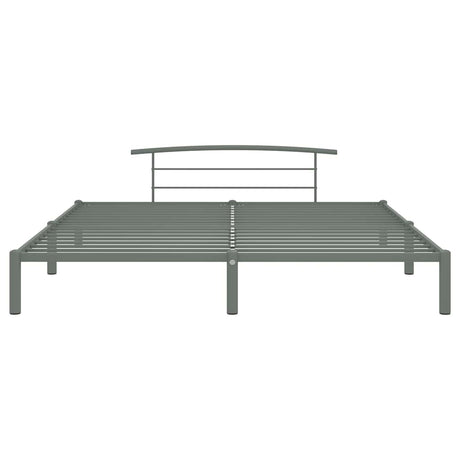 Vidaxl bedframe metaal grijs 180x200 cm
