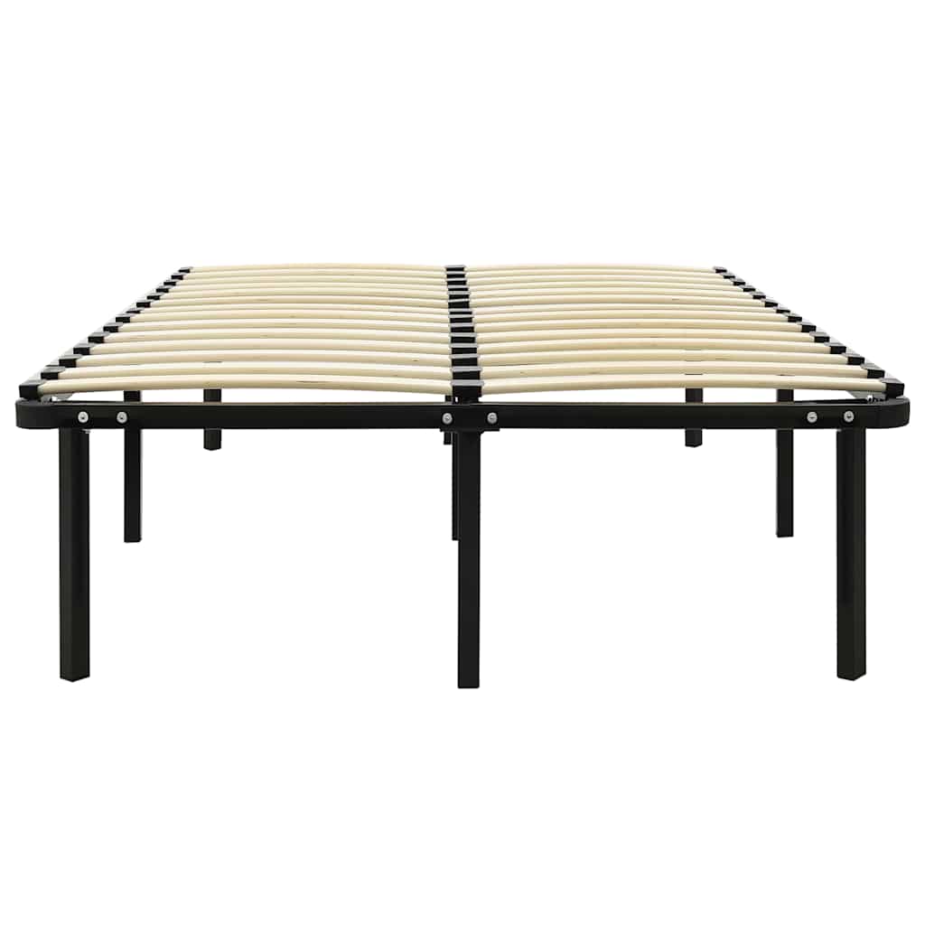 Vidaxl bedframe metaal zwart 120x200 cm