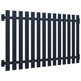 Vidaxl Fence Panel 170,5x75 cm stalowy antracyt powlekany proszkiem