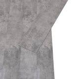 VIDAXL-Dielen nicht selbst adhäsiv 5,26 m² 2 mm PVC-Zementbraun