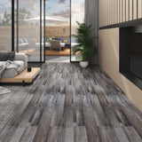 Vidaxl Floorboards Non-self-adhesive 5.26 m² 2 mm PVC Industrial Wood