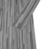 Vidaxl Floorboards Ikke-selv-klæbende 4,46 m² 3 mm PVC Striped Gray