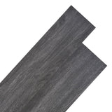 Vidaxl Floorboards Ikke-selvklæbende 4,46 m² 3 mm PVC sort