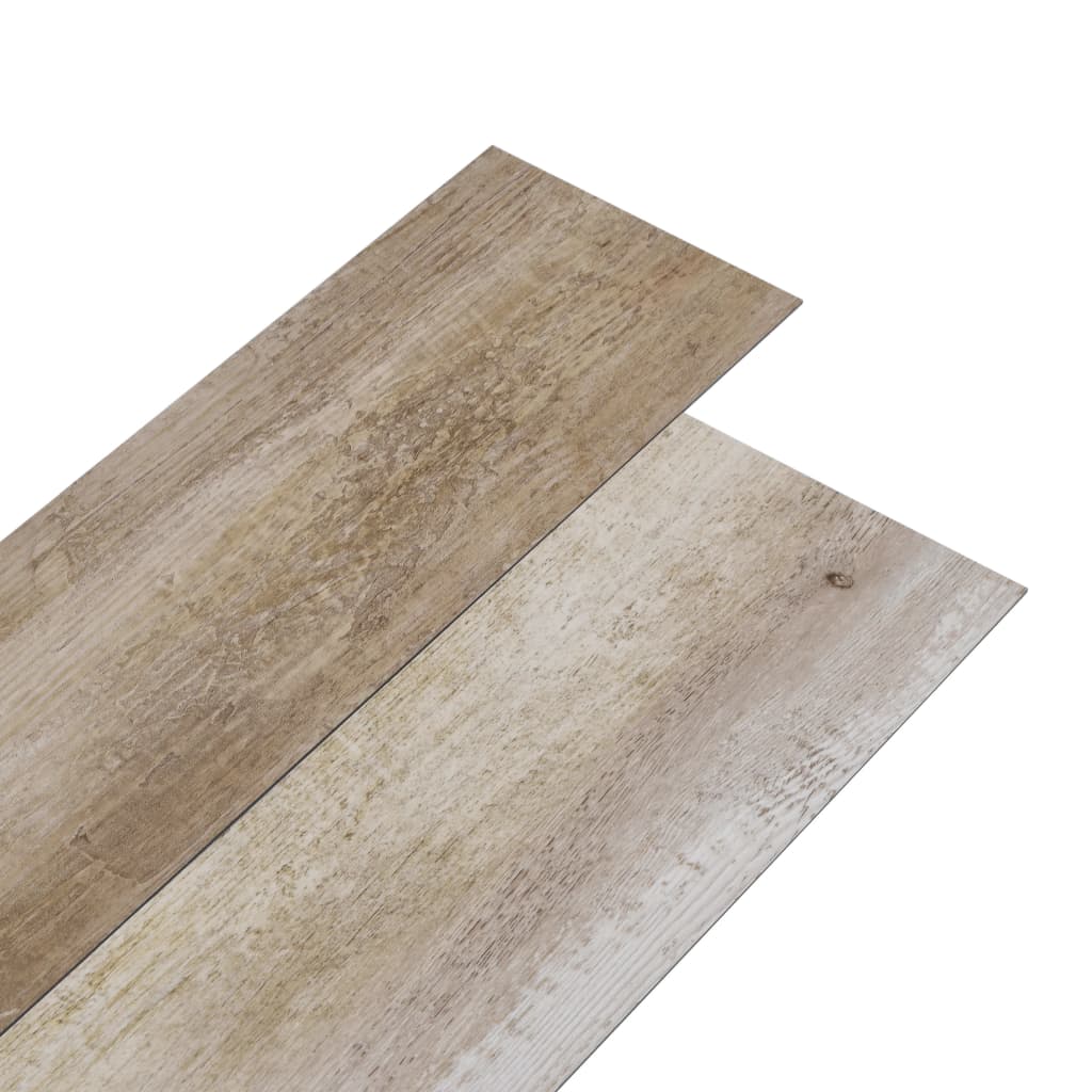 Vidaxl golvbrädor självhäftande 5,02 m² 2 mm PVC Woodwash