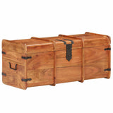 Vidaxl opbergkist 90x40x40 cm massief acaciahout