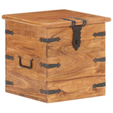 Vidaxl kist 40x40x40 cm massief acaciahout
