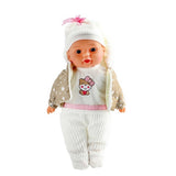 Toi-toys lovely baby babypop winterkleren en flesje