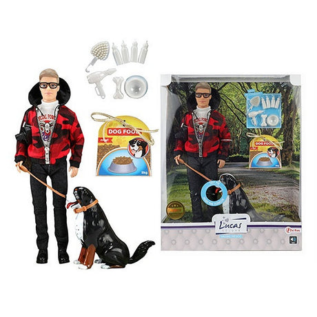 Lucas Teenie-Puppe + Hund mit Sound