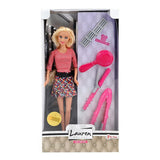 Lauren Teenagerpuppe + Haarschmuck