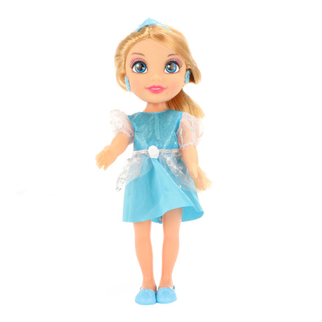 Eisprinzessin Toi-Toys Puppe Eisprinzessin 28 cm blau