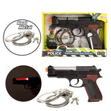 Toi-toys Police spillt mat Liicht an Toun gesat