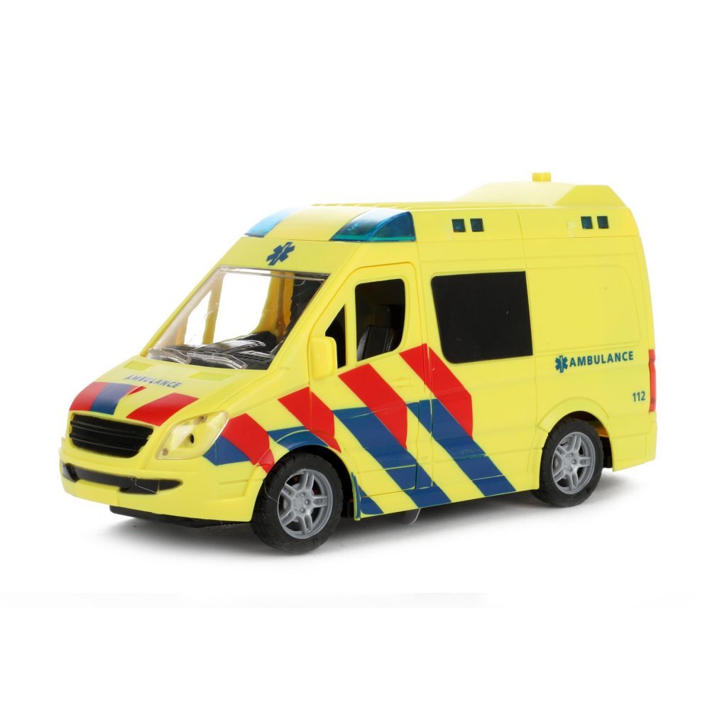 Autoen Camionen Camionen Ambulanz + Liicht an Toun