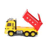 Toi-Toys Trucks Camión de inclinación con sonido de luz excavadora