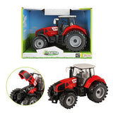 Toi-Toys Traktor mit Reibung rot, 19 cm