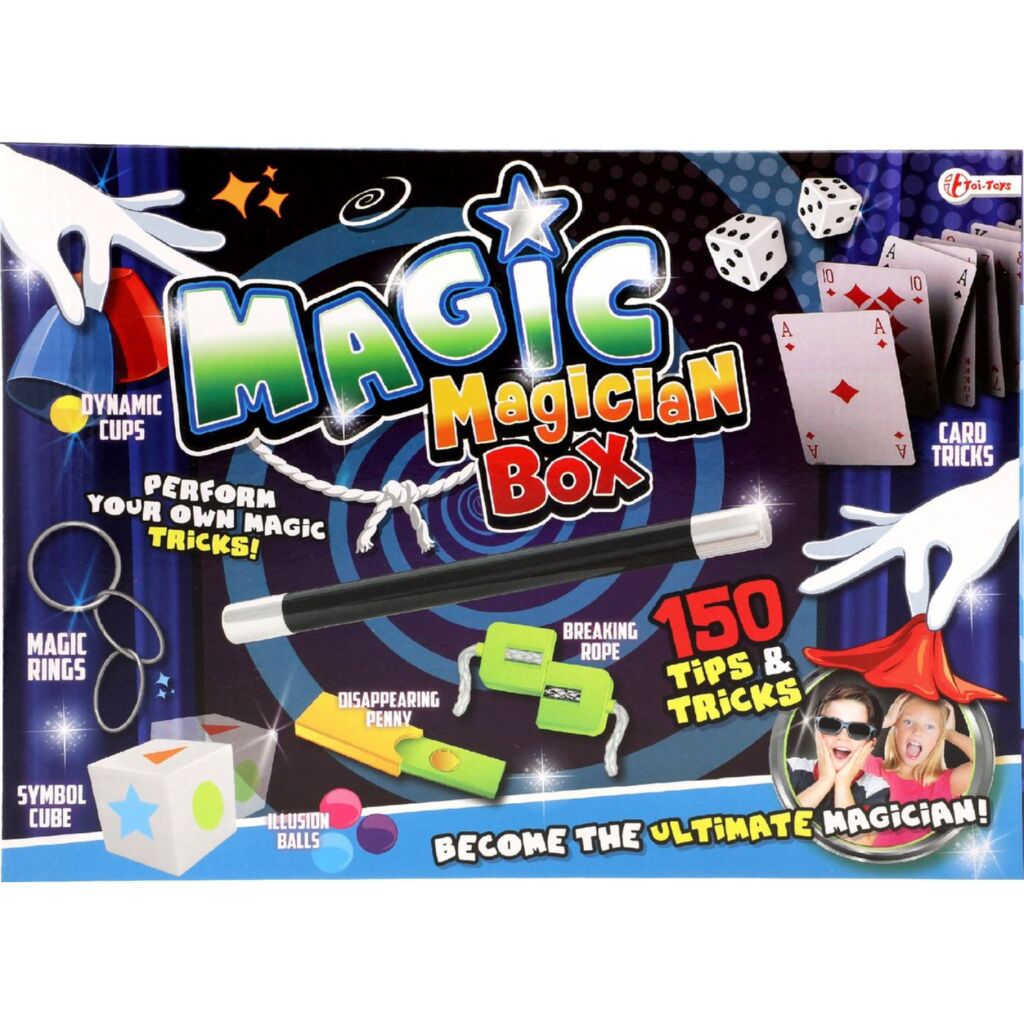 TOI-TOYS Box mágico mágico con 150 trucos