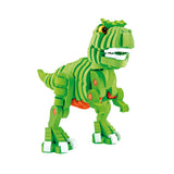 Toi-toys Bastelpuzzle Dinosaurier 25,8 cm grün 104-teilig