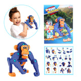 Toi-Toys Craft Puzzle Aap Junior 25,8 cm modre 59-dele