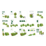 Toi-toys Bastelpuzzle Tricera Junior 25,8 cm grün 59-teilig