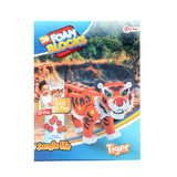 Toi-toys 3D Puzzle Tiger Junior 31.5 cm Schaum Orange 121-Stéck