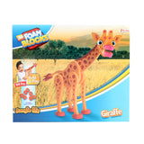 Toi-Toys 3D-pussel Giraff Junior 31,5 cm skum orange 104-stycken