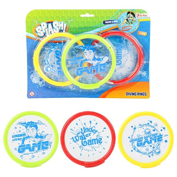 Splash Diving Rings, 3..