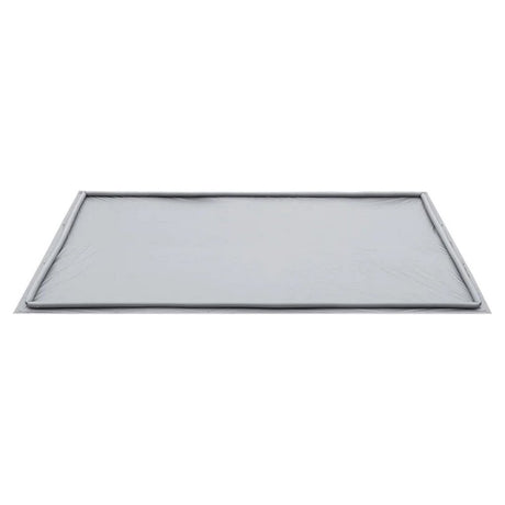 Proplus opblaasbaar grondzeil 250x600 cm grijs