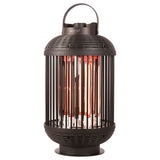 Gefangener Tischwärmer Indox 1200 W Halogenschwarz