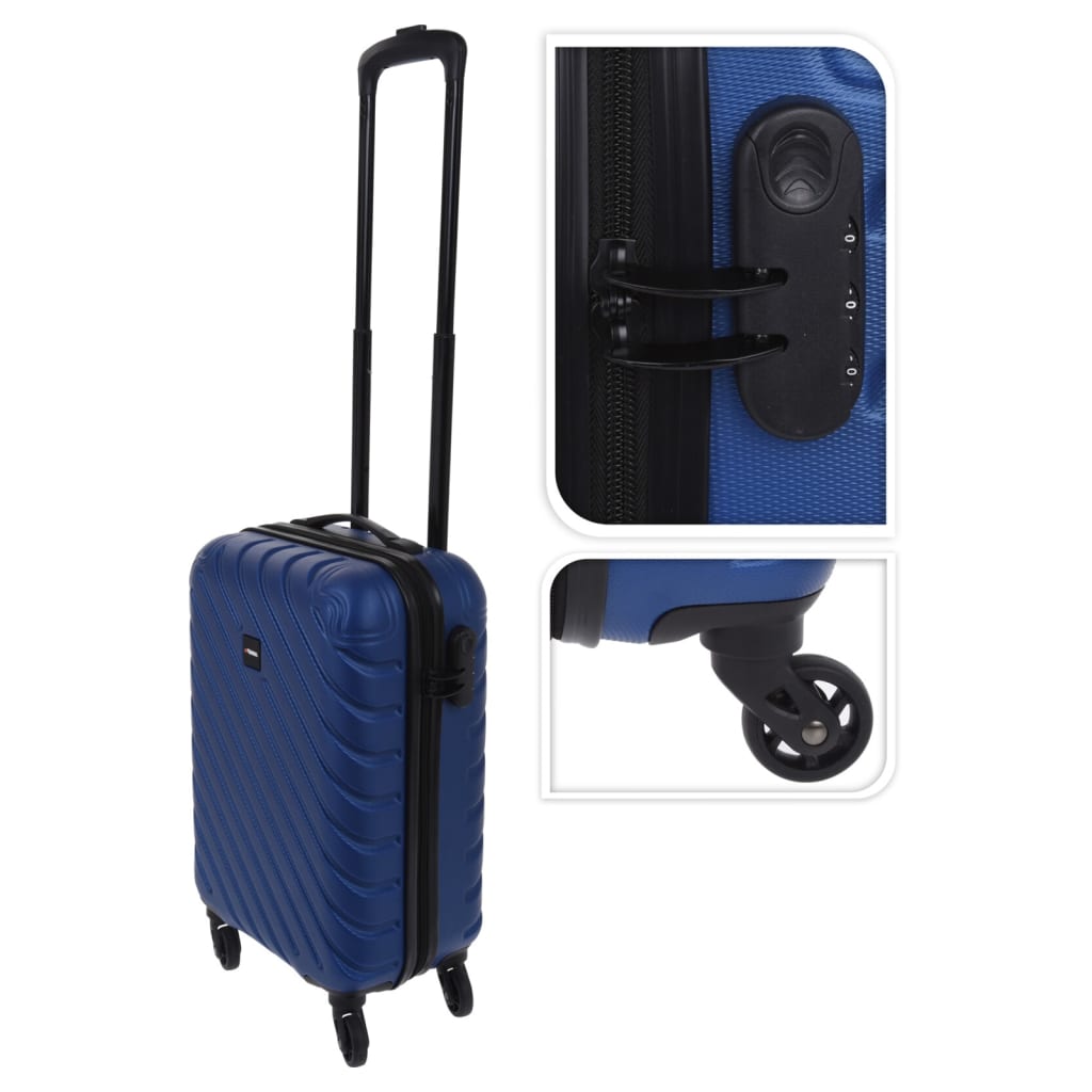 Proworld Proworld Suitcase Diamond Pattern 28 L Blu scuro