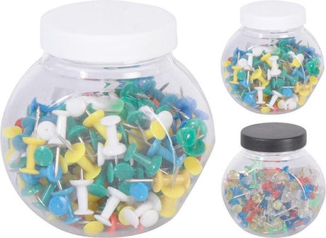Diversen punaises pushpins 150 stuks kleur