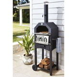 Progarden Barbecue Pizza -Ofen schwarz