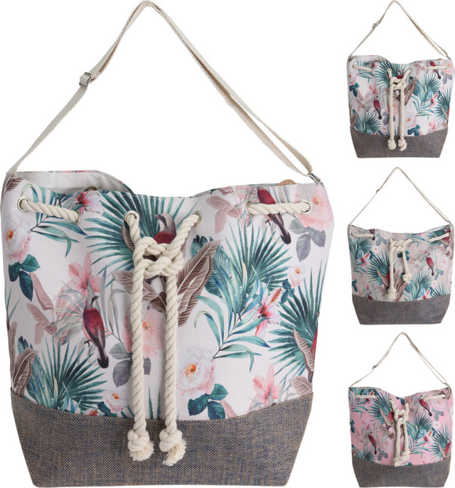 Strandtas blad design