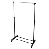 Skladovací řešení Storation Solutions Clothing Rack s koly Single Rang 80x42x (90-165) cm