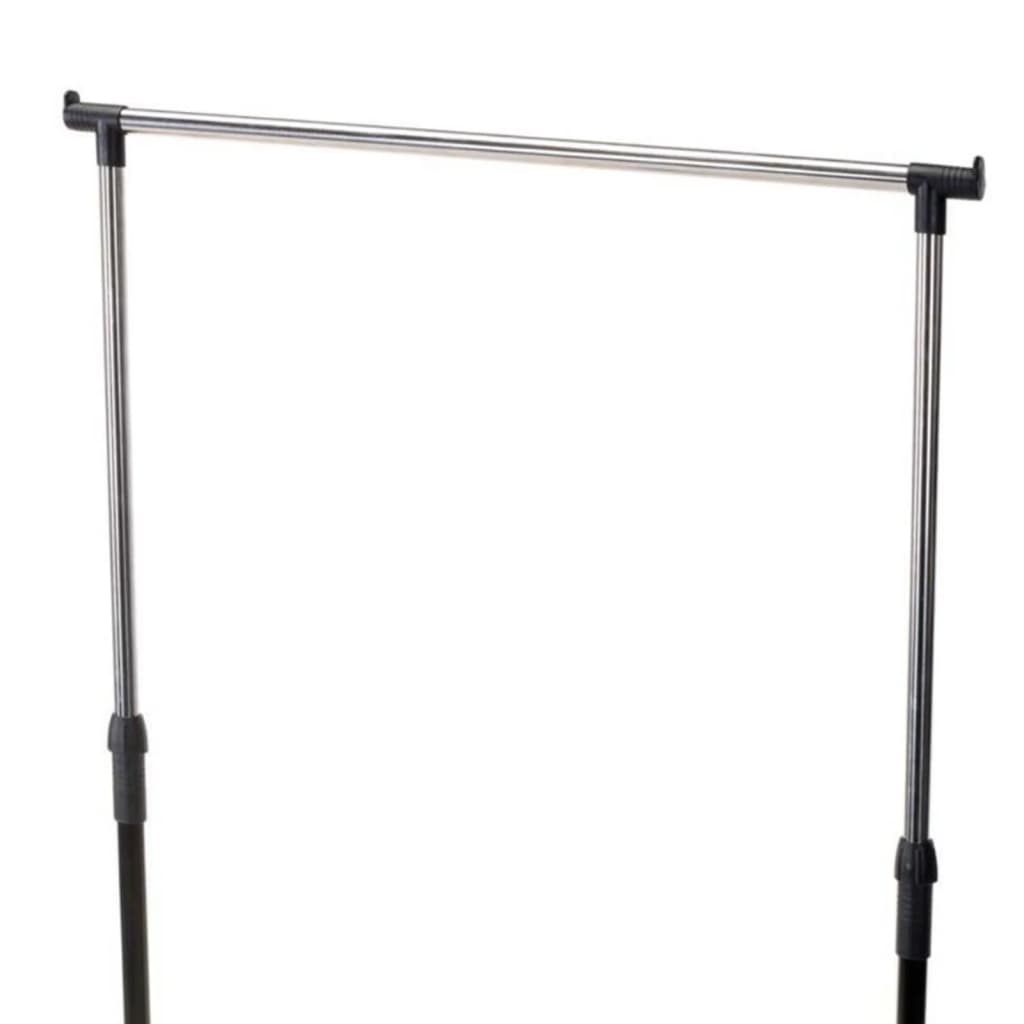 Skladovací řešení Storation Solutions Clothing Rack s koly Single Rang 80x42x (90-165) cm