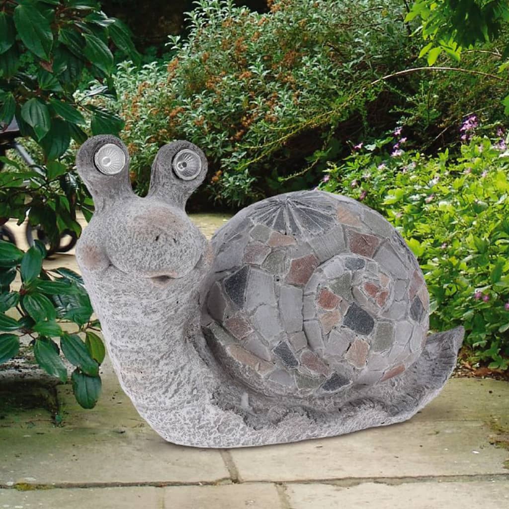 Progarden Progarden Garden Decoration Snail With Solar Lighting MGO